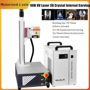 Scotle 5W/10W UV 3Dクリスタルレーザー彫刻機（内部彫刻用）