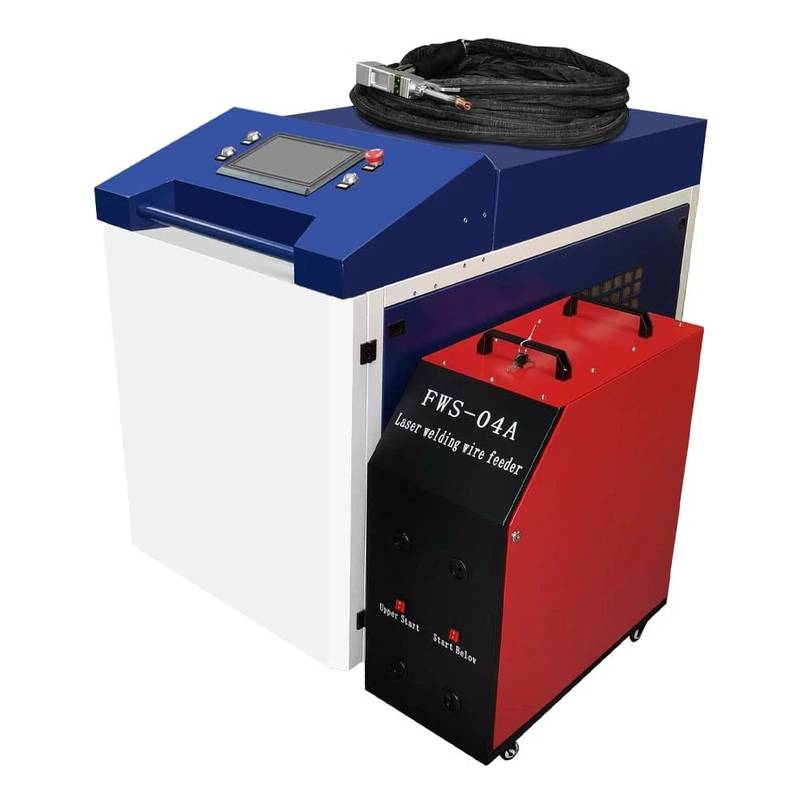 Scotle 6000W handheld fiber laser welding machine with wire feeder