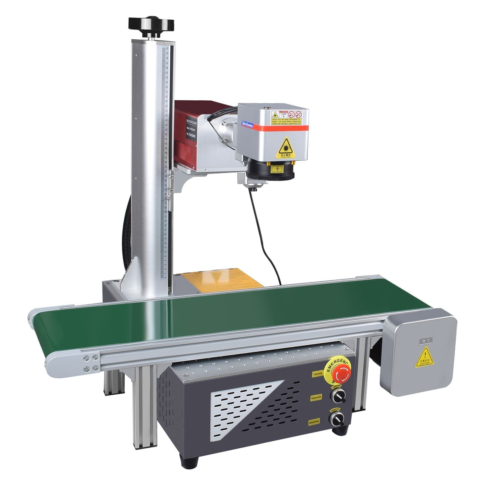 UV laser marking machine with CCD camera and conveyor, industrial design